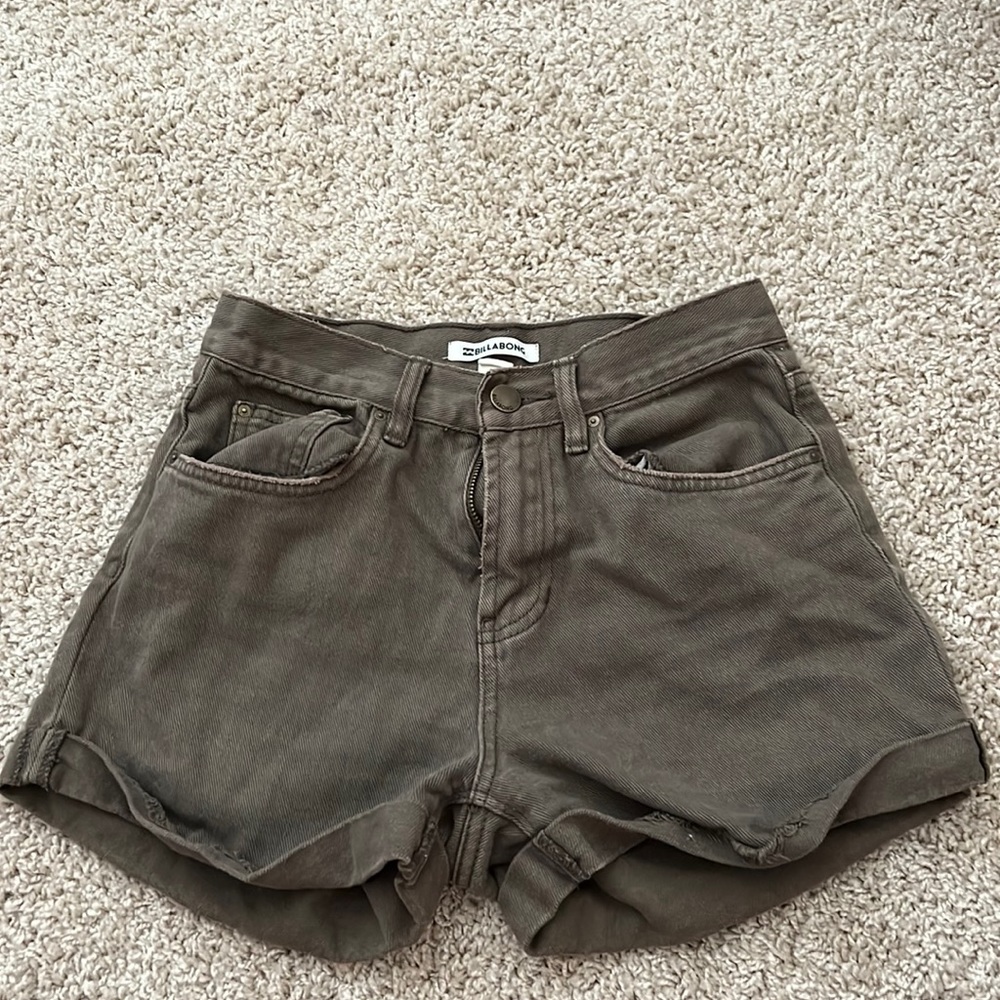 Green shorts